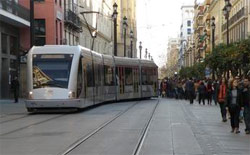 Metrocentro, el tranva de Sevilla, crece 