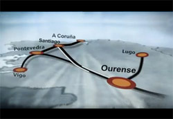 Fomento adjudicar� ocho tramos de la l�nea de alta velocidad a Galicia por 982 millones de euros