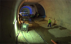 Una cuarta parte del metro de Donostialdea se encuentra ya en obras