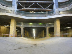 Concluyen las obras de la estructura subterrnea de la nueva estacin de Girona
