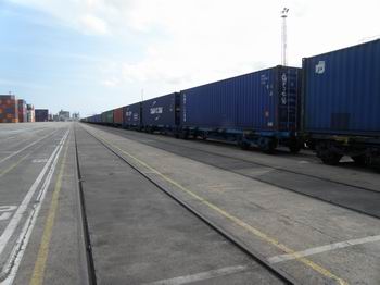 El puerto de Barcelona arranca el ao 2012 con fuerte incremento del trfico en ferrocarril 