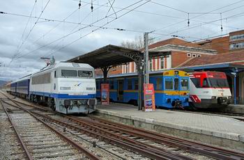Primera circulaci�n del tren R�o Eresma