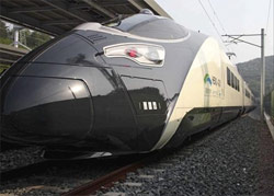 Corea del Sur presenta un nuevo tren capaz de alcanzar los 430 km/h