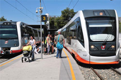 Primer aniversario de la línea 2 del Tram de Alicante, con más de 3,6 millones de usuarios