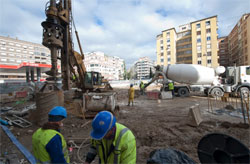 Las obras de los metropolitanos de Granada y Mlaga han generado casi 2.600 puestos de trabajo 