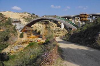Concluyen los viaductos de Cad�mar y Ba�os de Alfaix, en Almer�a 