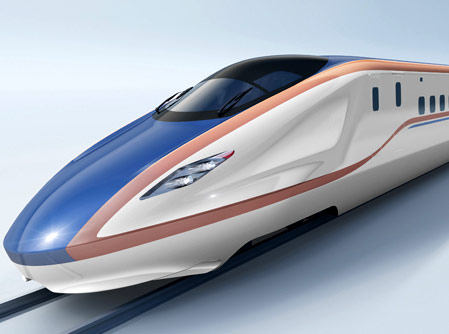 Presentado el diseo del nuevo tren de alta velocidad japons Hokuriku Shinkansen