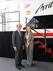 Talgo y Renfe se presentar�n en consorcio al concurso de alta velocidad brasile�a, anunci� ayer Ana Pastor 