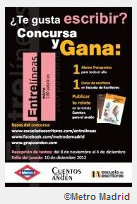 Metro de Madrid presenta la primera edici�n del concurso de microrrelatos Entrel�neas