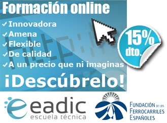 Cursos de Eadic y la Fundaci�n de los Ferrocarriles Espa�oles sobre infraestructuras