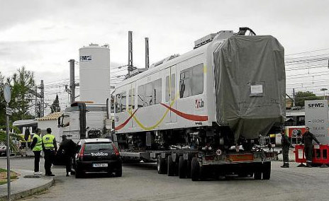 Nuevo tren de la serie 8100 para Serveis Ferroviaris de Mallorca