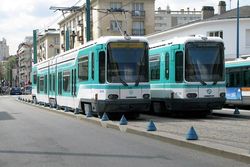 La línea T1 del tranvía de París se amplía hacia el oeste