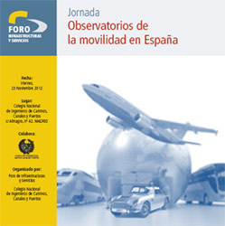 Jornada sobre observatorios de la movilidad en Espaa 