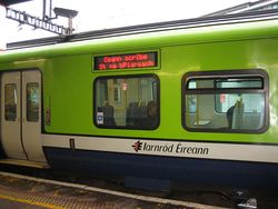 Los Ferrocarriles Irlandeses registrarán pérdidas tres años más
