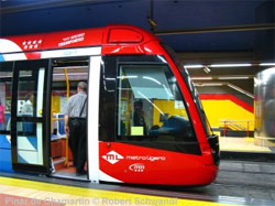 El metro ligero ML1, en Madrid, supera los cinco millones de viajeros anuales