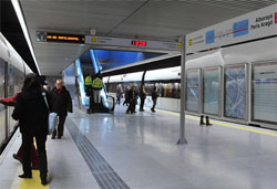Las estaciones soterradas de Alboraya de Metro de Valencia han registrado 2,2 millones de viajeros en sus dos primeros aos de servicio 