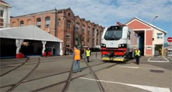 Presentada la locomotora de Alstom para Kazajst�n, KZ8A 