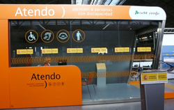 Presentaci�n del centro Atendo en la estaci�n madrile�a de Atocha