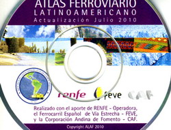 Nueva versin del Atlas Ferroviario Latinoamericano de Alaf