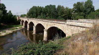 Refuerzo del puente del ro Arlanzn en el tramo Quintana del Puente-Villodrigo, en Palencia
