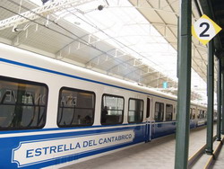 El tren de la Santina, nuevo servicio turstico de Feve
