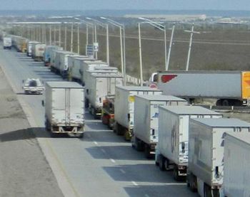 Crece un 2,2 por ciento el transporte de mercancías por carretera en el mercado ibérico en 2015