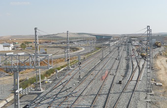 El tramo Utrera-Las Cabezas de la l�nea de alta velocidad Sevilla-C�diz afronta la �ltima fase de obras 