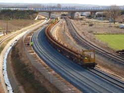 La línea de alta velocidad Madrid-Galicia recibe una inversión global de 542,7 millones de euros