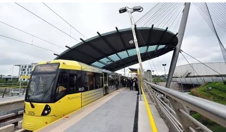 El Metrolink de Manchester llega al aeropuerto