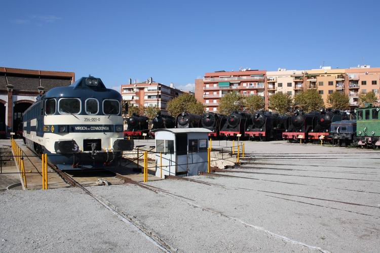 El Museo del Ferrocarril de Vilanova y la Geltr cumple veinte aos