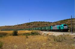 Huelva Mercancas recupera los trenes de contenedores