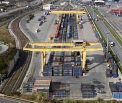 Renfe ampla Iberian Link, su producto de trfico intermodal de mercancas con Portugal, hasta Bilbao