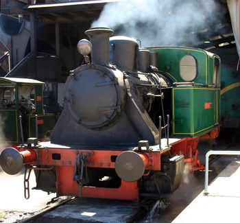 Trenes históricos para las vacaciones