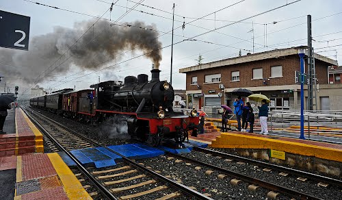 Miranda celebra con vapor su 150 aniversario ferroviario