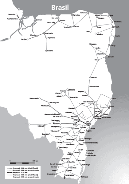 Mapa de Brasil