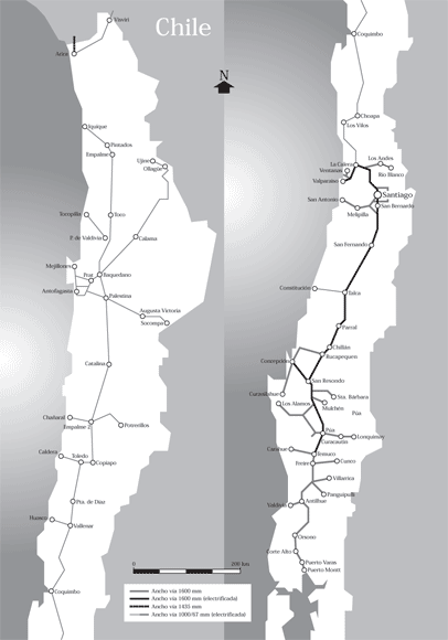 Mapa de Chile