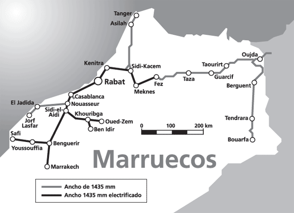 Mapa de Marruecos