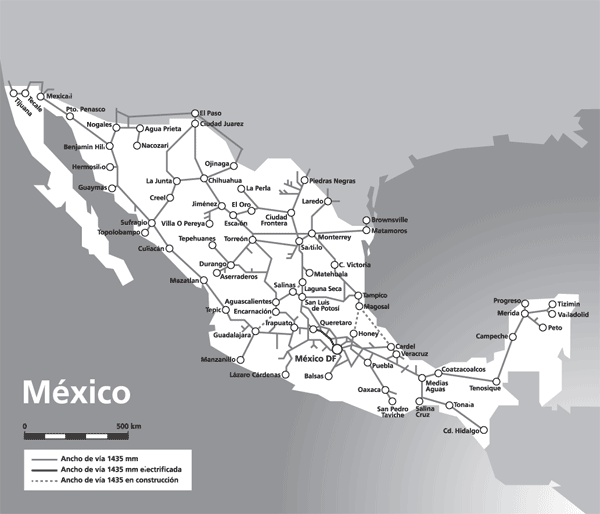 Mapa de M�xico