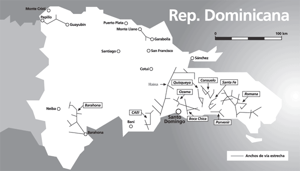 Mapa de Dominicana, Rep�blica