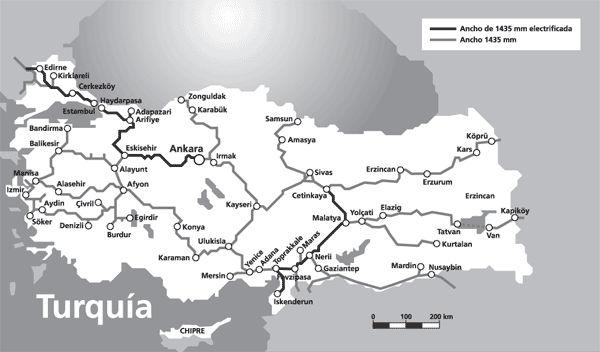 Mapa de Turqu�a