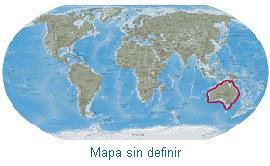 Mapa de Australia