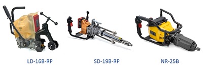 BATTERY-POWERED RAIL TOOLS LD-16B-RP | SD-19BR-RP | NR-25B
