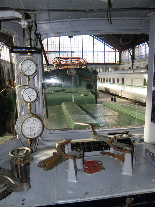Otra de las locomotoras visitables fue la 7301, la "Leona", una veterana de Norte que circul� desde 1931 a 1976
