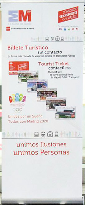 El billete tur�stico de Madrid se pasa a la tecnolog�a sin contacto