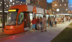 La Línea 2 del Tram de Alicante supera los veinte millones de viajeros, tras cinco años de servicio