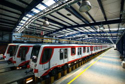 El consorcio CAF-Thales suministrar 185 coches y el CBTC al Metro de Santiago de Chile