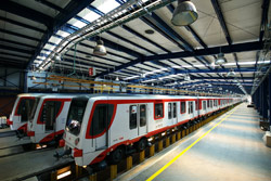 El consorcio CAF-Thales suministrar� 185 coches y el CBTC al Metro de Santiago de Chile