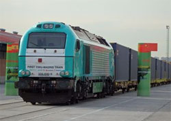 Llega a Madrid el primer tren de mercancas entre China y Espaa