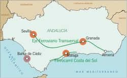 Diecisis ofertas para las primeras obras del corredor ferroviario de la Costa del Sol