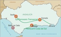 Diecis�is ofertas para las primeras obras del corredor ferroviario de la Costa del Sol